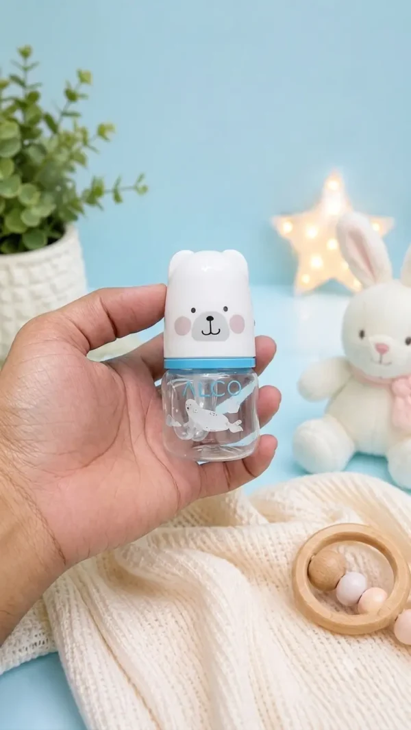 Mini Newborn Feeding Bottle 2oz / 60ml - BPA-Free Small Baby Feeder