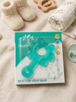 Mumitree Water Filled Silicone Baby Teether Set (Pack of 4) – Cooling Soothing Teething Toys for Infants