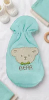 Cute Teddy Bear Soft Cotton Baby Feeding Bottle Cover Sleeve
