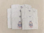 Happy Mums Pack of 3 Pure Cotton Baby Rompers – Printed Short Sleeve Bodysuits