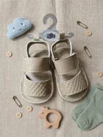 Premium Leatherette Baby Boy Sandals – Soft Sole Infant First-Walker Shoes (Sizes 1 to 4)