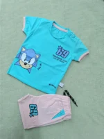 Baby Boy Superher T-Shirt and Shorts Set