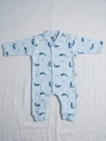 Cozy Newborn Baby Winter Rompers – Pack of 3 (Soft & Warm Pajama Suits)