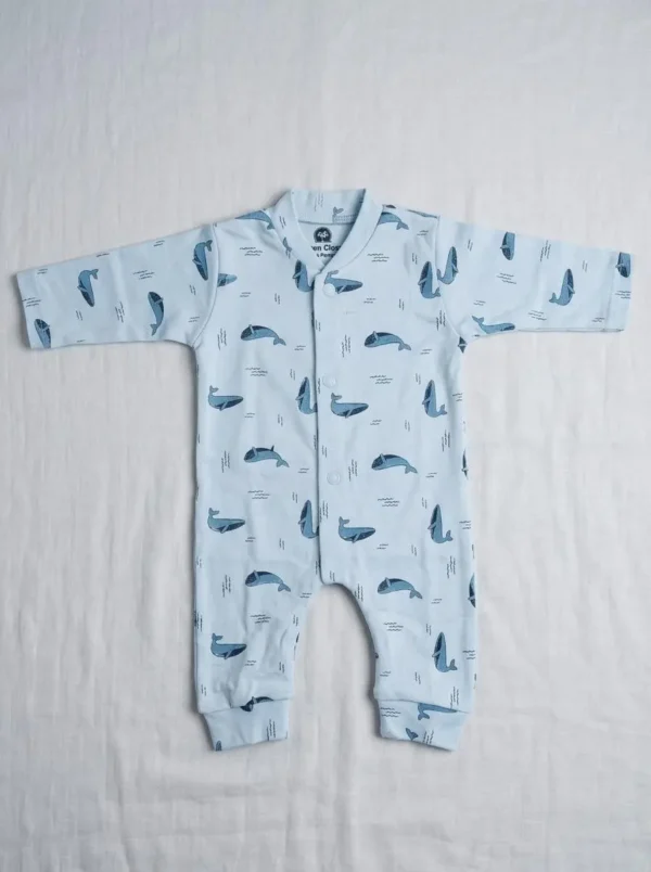 Cozy Newborn Baby Winter Rompers – Pack of 3 (Soft & Warm Pajama Suits)