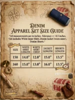Baby Boys Denim 3-Piece Outfit Set – Short-Sleeve Outer Shirt, Inner Tee & Shorts