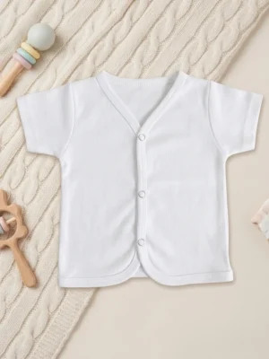 Boy Vest SML Button HS