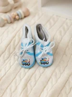 Tiny Shoes, Big Adventures: Adorable Newborn Booties! ⛵🐘