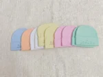 Newborn Baby "MashaAllah" Embroidered Cotton Beanie Cap (0–6 Months)