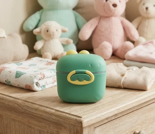 Portable Baby Milk Powder Dispenser & Formula Container Set – Cute Cartoon Travel-Friendly Formula Storage Box