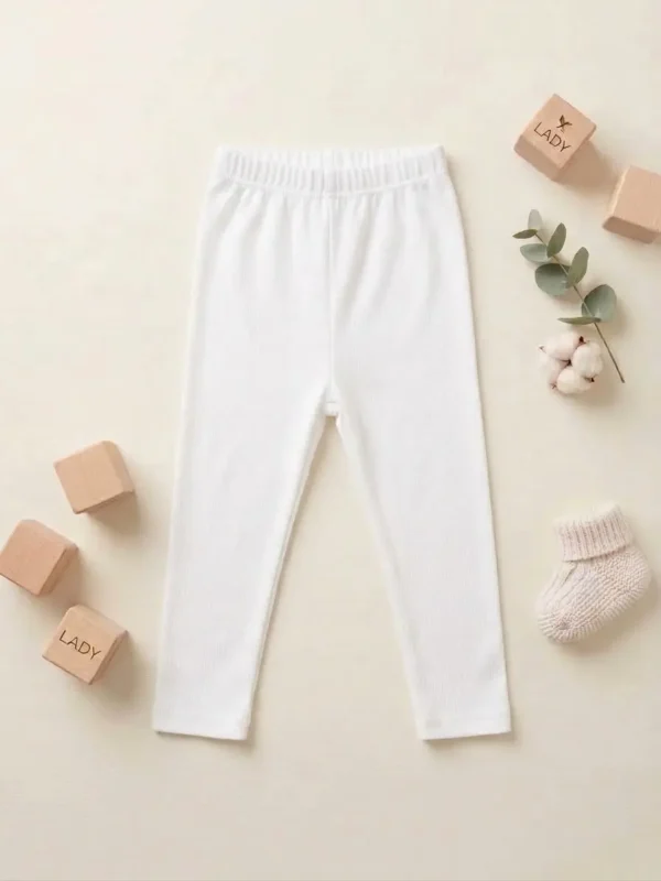 Premium Soft Cotton Baby Tights | Breathable Leggings (Sizes 18, 20, 22)